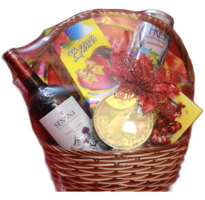 giỏ quà tết vang senona 2025