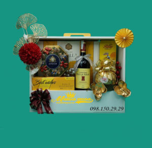 giỏ quà tết chateau pey la tour g64