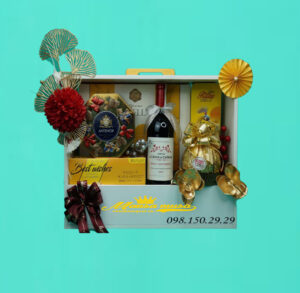 giỏ quà tết château la croix de chéreau g48