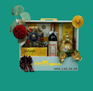 giỏ quà tết chateau moulin de la faye g50