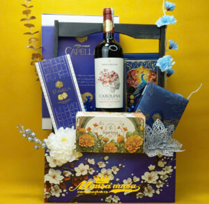 giỏ quà tết carolina reserva cabernet sauvignon g123