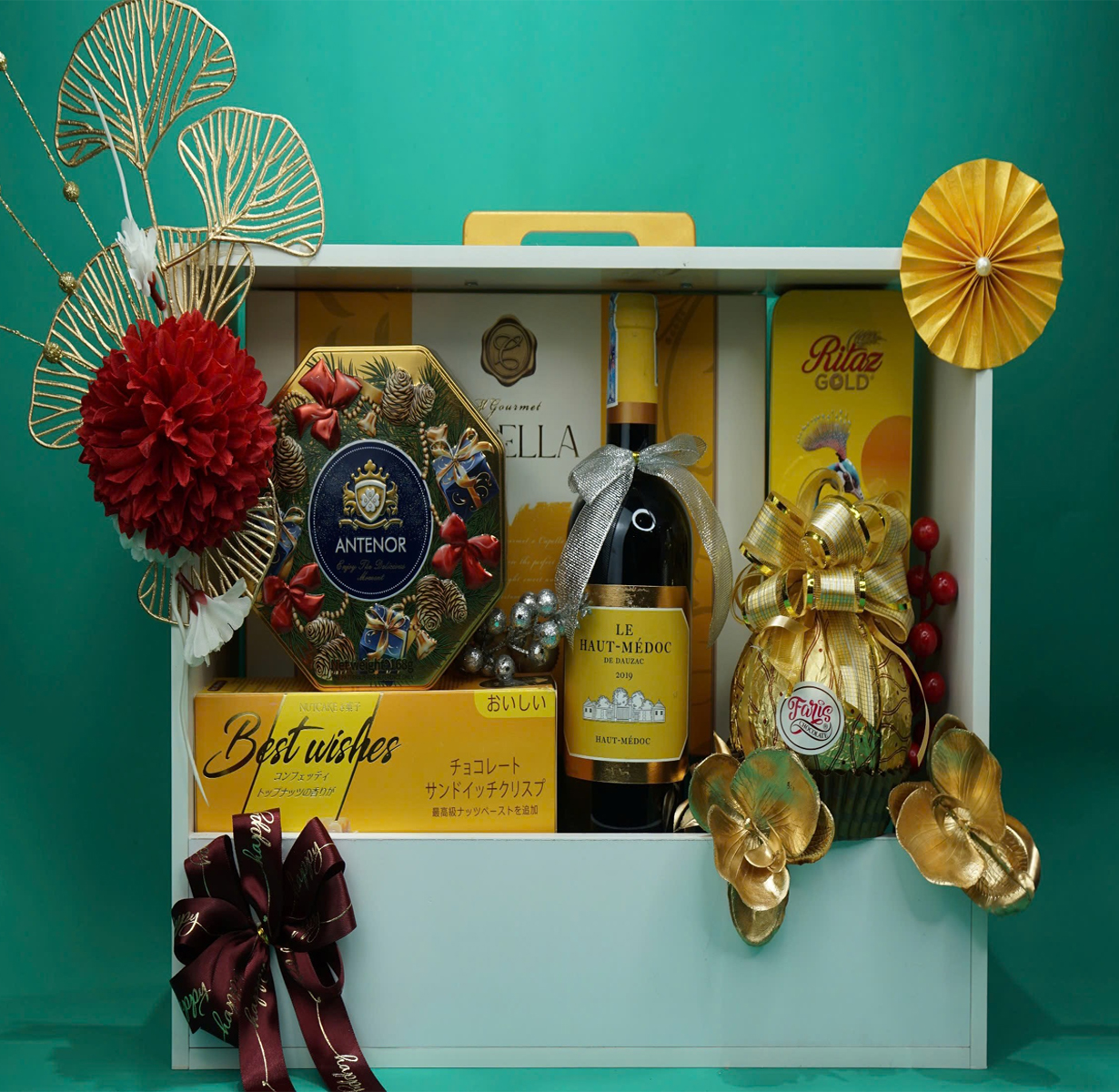giỏ quà tết chateau dauzac le haut-médoc g52