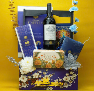 giỏ quà tết chateau les martineaux bordeaux g141