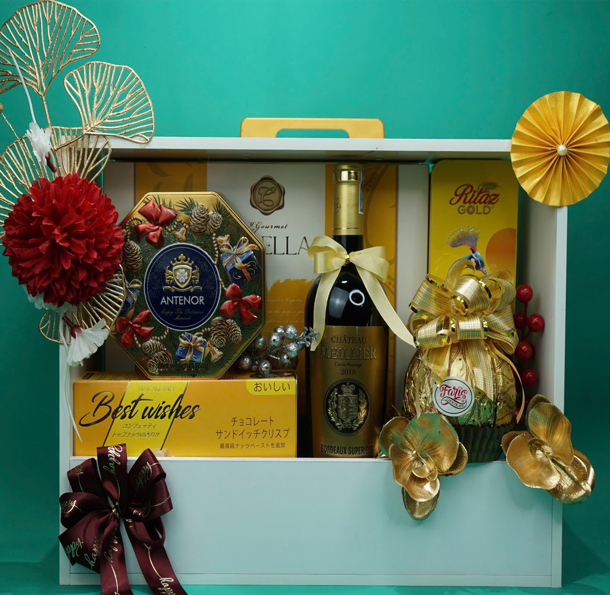 giỏ quà tết chateau meillier bordeaux superieur g57