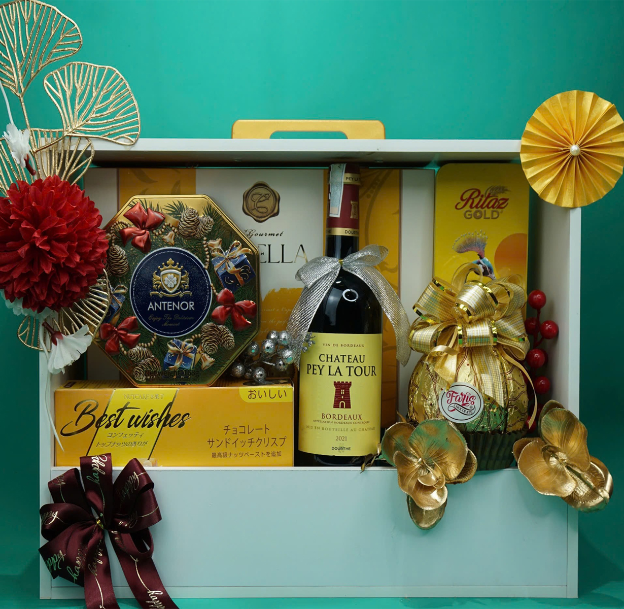 giỏ quà tết chateau pey la tour g64