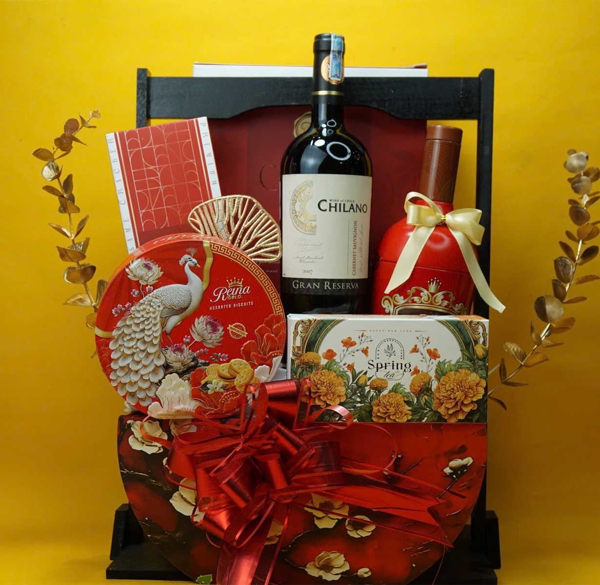 giỏ quà tết chilano grand reserva cabernet sauvignon g112 giỏ quà tết chilano grand reserva cabernet sauvignon g112