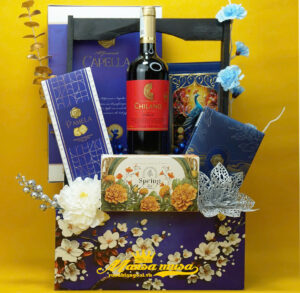 giỏ quà tết rượu chilano syrah g121