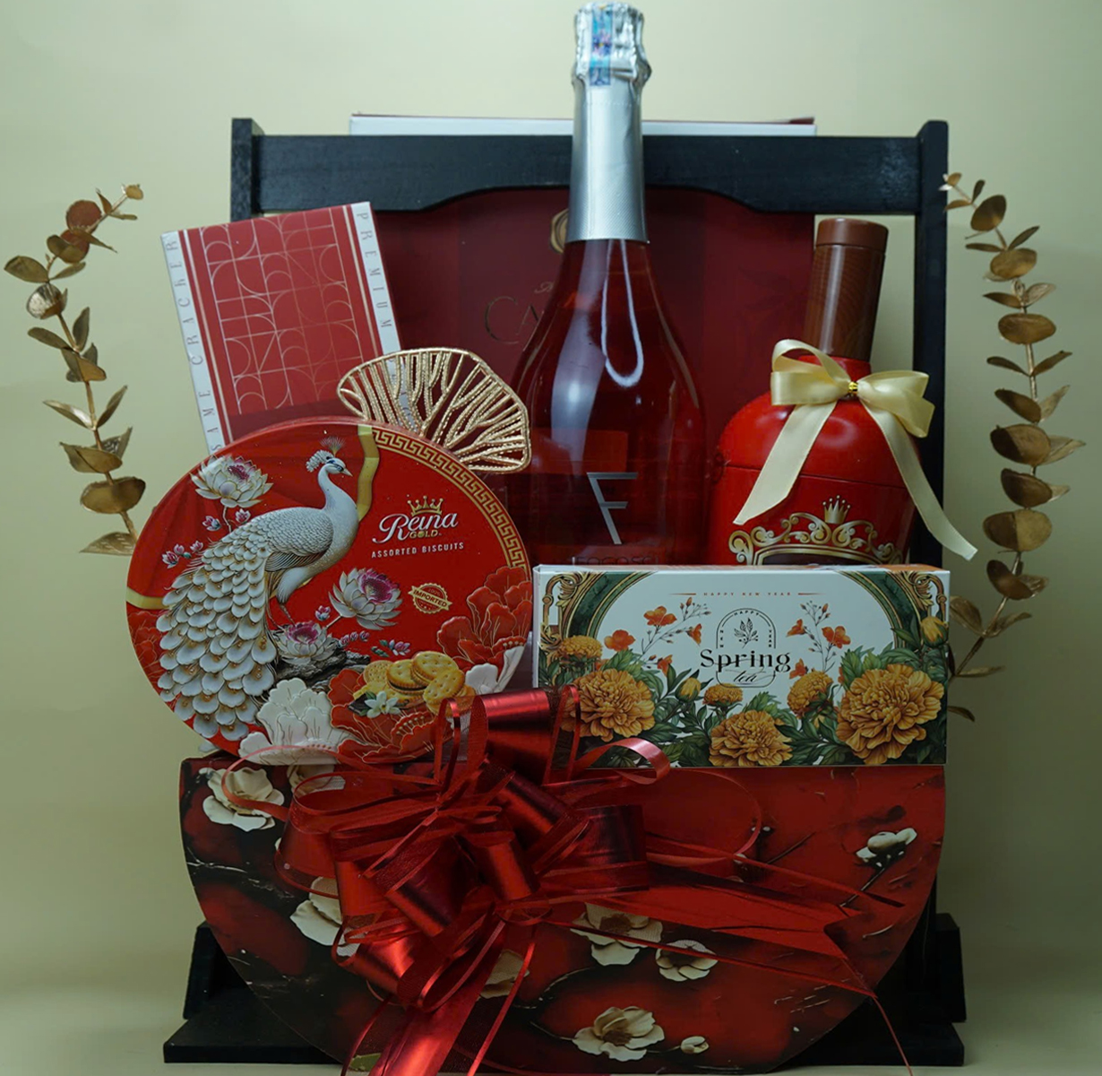 giỏ quà tết fogoso rosa g82 giỏ quà tết fogoso rosa g82