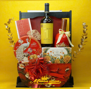 giỏ quà tết one wine chardonnay g118