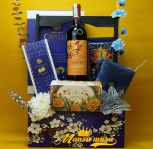 giỏ quà tết vang calvet minervois g107