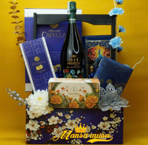 giỏ quà tết vang caviccihioli 1928 prosecco g104