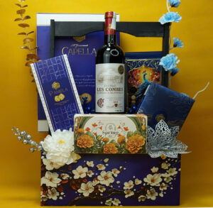 giỏ quà tết vang château les combes g121