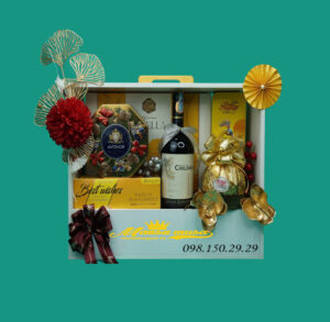 giỏ quà tết vang chilano grand reserva carbernet sauvignon g72