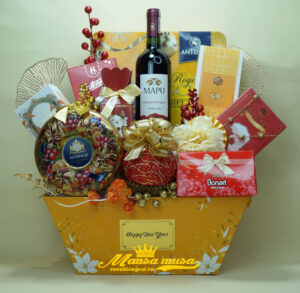 giỏ quà tết vang mapu cabernet sauvignon g85