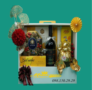 giỏ quà tết vang montevittori g68