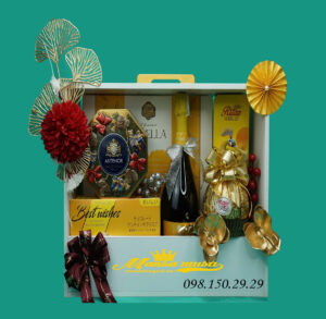 giỏ quà tết vang ngọt tini moscato spumante g60