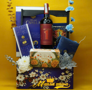 giỏ quà tết rượu vang one wine reserva cabernet sauvignon g115