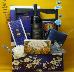 giỏ quà tết vang terra aprica negroamaro g127