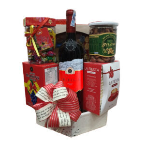 giỏ quà tết rượu vang tribuca merlot g7