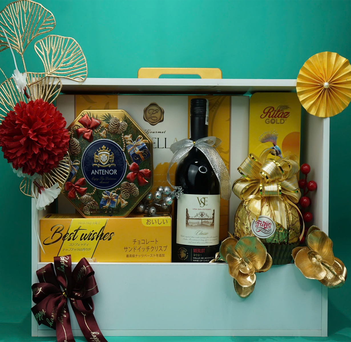 giỏ quà tết vina san esteban classic merlot g68