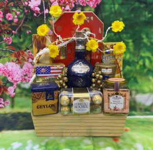 giỏ quà tết whisky chivas 21 royal salute