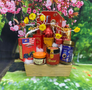 giỏ quà tết vang padadiso gold g18