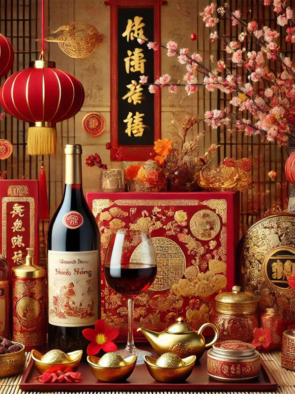 Hộp quà tết rượu vang biếu gia đình và doanh nghiệp