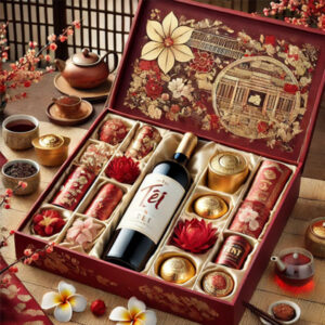 Hộp quà tết rượu vang biếu gia đình và doanh nghiệp