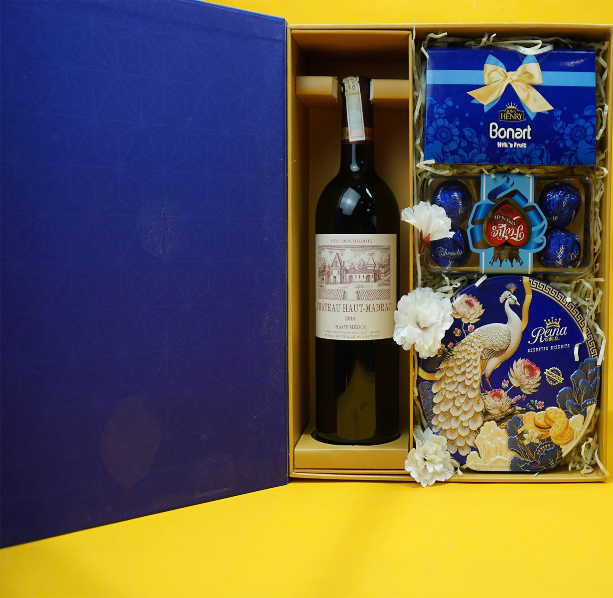 hộp quà tết vang chateau-haut madrac h26