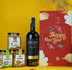 Hộp quà tết vang chile ocho reserva cabernet sauvignon 2025