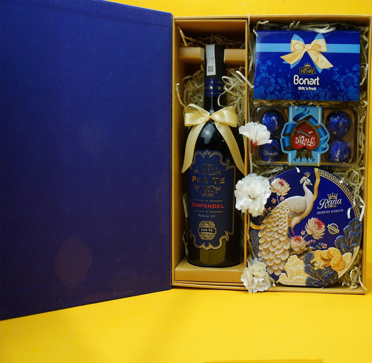 hộp quà tết vang perte zinfandel puglia igt h24 hộp quà tết vang perte zinfandel puglia igt h24