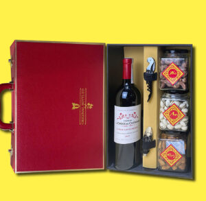 hộp quà tết vang pháp château la croix de chéreau h61
