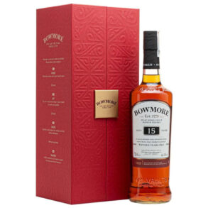 hộp quà tết whisky bowmore 15 năm h29