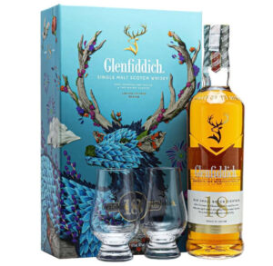 hộp quà tết whisky glenfiddich 18 năm h36