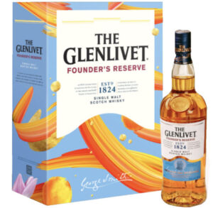 hộp quà tết whisky glenlivet founder’s reserve h26