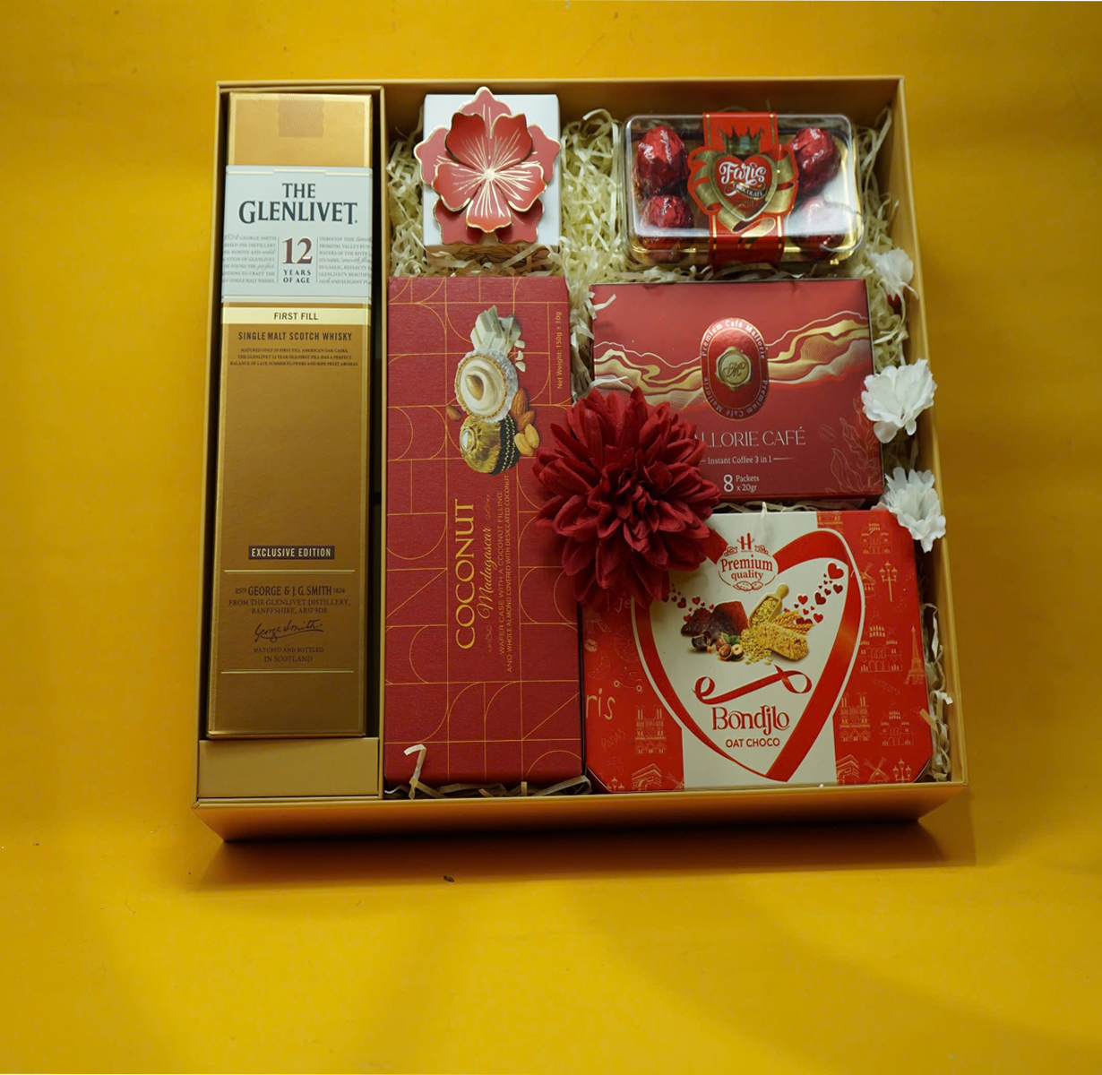 túi quà tết glenlivet 12 năm t7