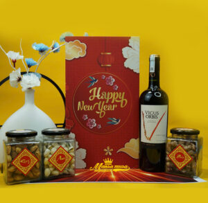 Hộp quà tết vang chile vicus orbis cabernet sauvignon H11
