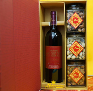 Hộp quà tết vang pháp le petit cadeau bordeaux supérieur H20