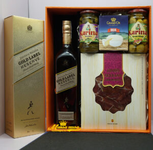 Hộp quà tết whisky johnnie walker gold label reserve H22