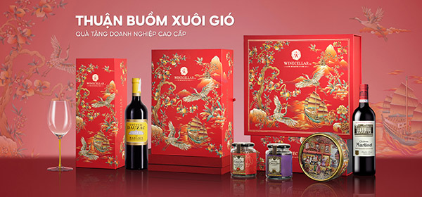 rượu vang biếu tết 2026: 10 hộp quà đẳng cấp nhất