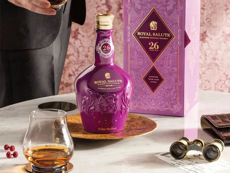 rượu whisky royal salute 26 amarone wine cask finish